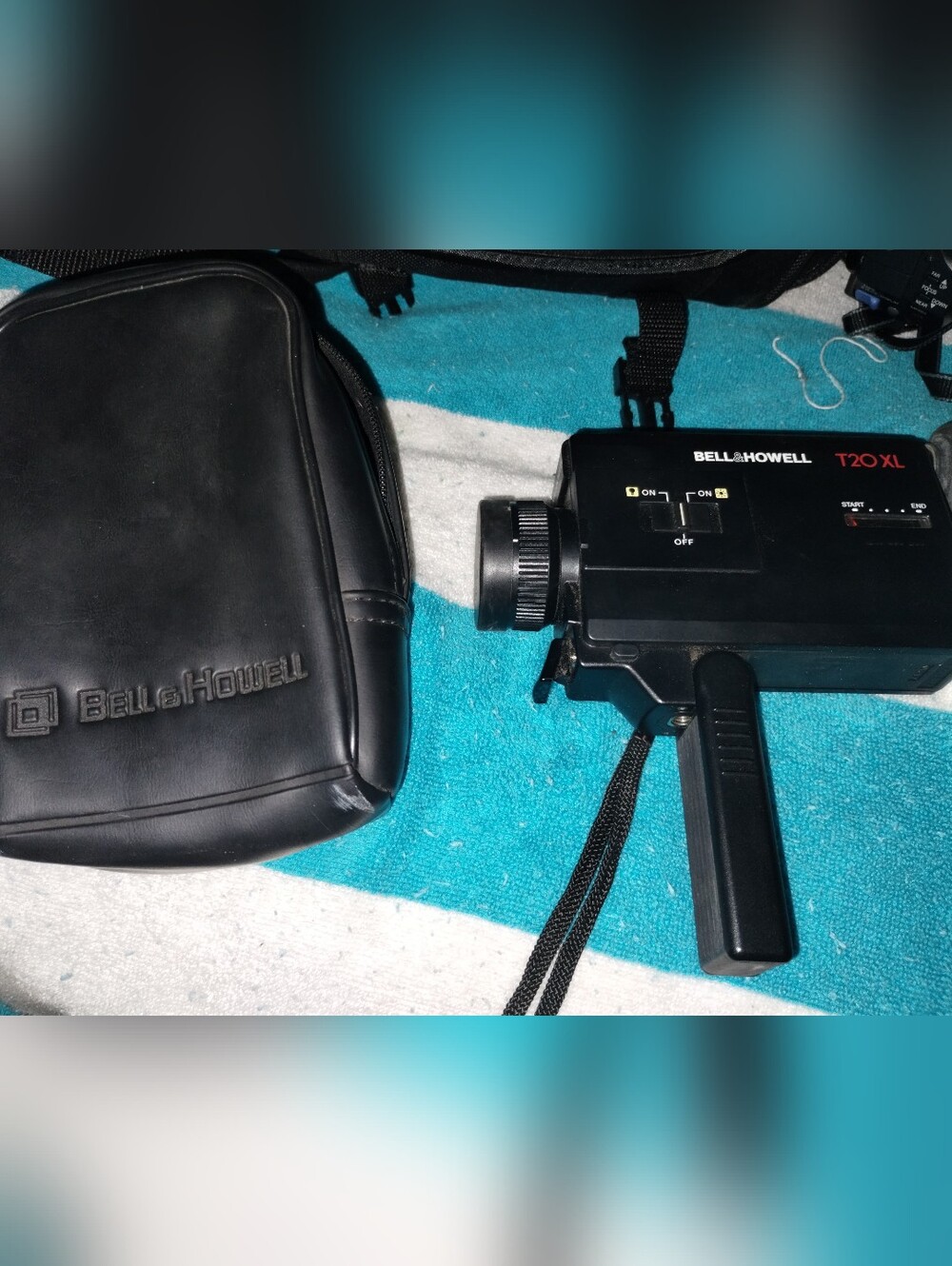 T20 XL Handheld Video Camera with Black Carry Case
